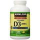 thumbnail image 1 of Suplemento Kirkland Signature Vitamina D-3 2000 UI 600 cápsulas blandas, 1 of 1