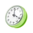 thumbnail image 5 of DEWIN Reloj de Pared, Impermeable Succión Pared Ventana Espejo Baño Ducha Reloj Accesorios de baño(Verde), 5 of 8