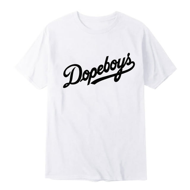 T-shirt à Manches Courtes pour Homme, Coupe Ample, Col Rond, Imprimé de Lettres, Décontracté et Populaire