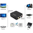 thumbnail image 4 of US RCA AV to HDMI HD Converter Composite CVBS Audio Video Adapter Wii NES SNES, 4 of 12