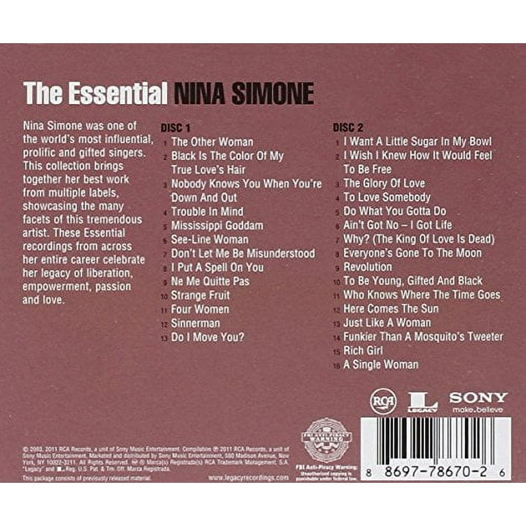 Nina Simone: The Essential Nina Simone: CD