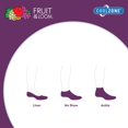 thumbnail image 3 of Calcetas invisibles ligeras Fruit of the Loom CoolZone para mujer, paquete de 6, 3 of 3
