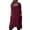 20# Wine, variant on Women's Pinafore Square Apron Baking Cooking Gardening Works Cross Back Cotton/Linen Blend Dress with 2 Pockets,Brown S