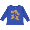 thumbnail image 3 of Inktastic Western Style Boy Boots Boys or Girls Long Sleeve Toddler T-Shirt, 3 of 5
