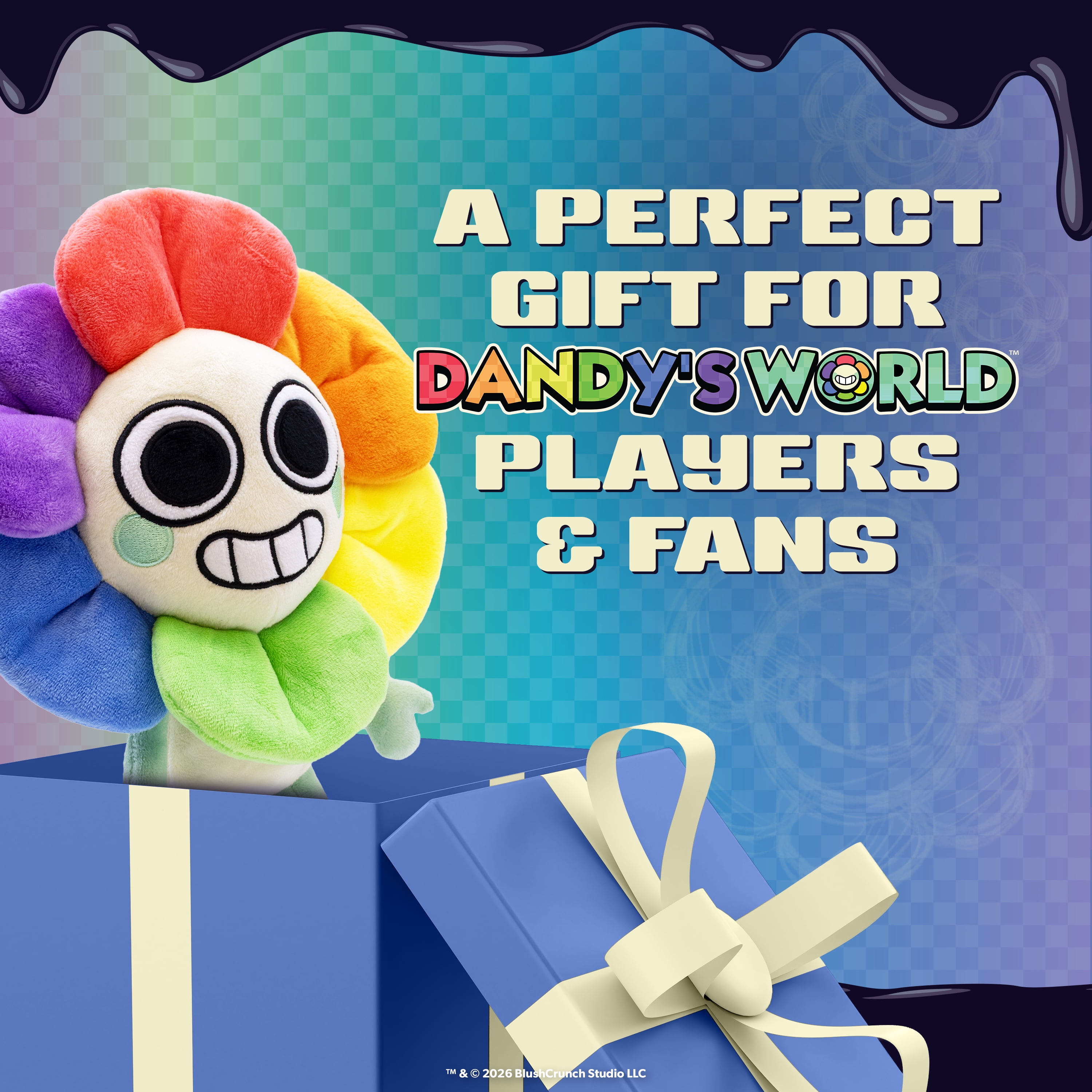 Dandy's World Dandy 12 inch Collectible Plush Toy - Officially Licensed by CultureFly