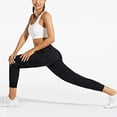 thumbnail image 2 of 1 pantalón cargo para correr para mujer, color negro, M, 2 of 6