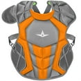 thumbnail image 3 of All Star Youth System7 Axis Elite Travel Team Catcher's Set Grey/Orange, 3 of 5