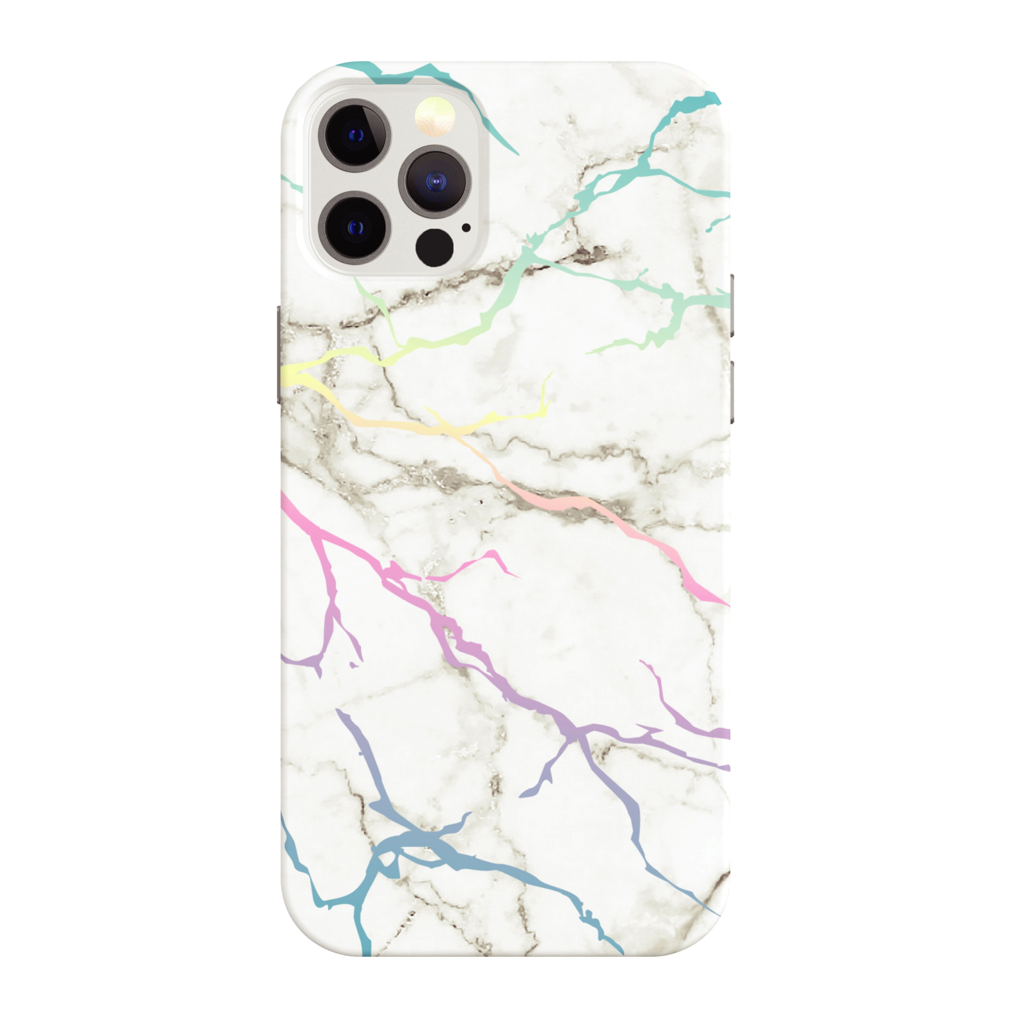 New Look White Marble Phone Case For Iphone 12 Womens Accessories Phone cases 