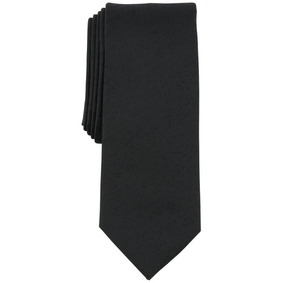 Bar III Men's Cassina Vine Tie Black One Size Necktie