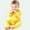 Yellow, variant on Infant Baby Boys Girls Cotton Romper Newborn Baby Outfits Suit Toddler Kids Jumpsuit Home Wear Purple 9-12Months