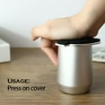 thumbnail image 3 of Billuyoard Taza de café en polvo, cubierta de silicona a prueba de polvo, contenedor grueso, portafiltro, suministros de viaje, cubierta de Type2 NO2, 3 of 6