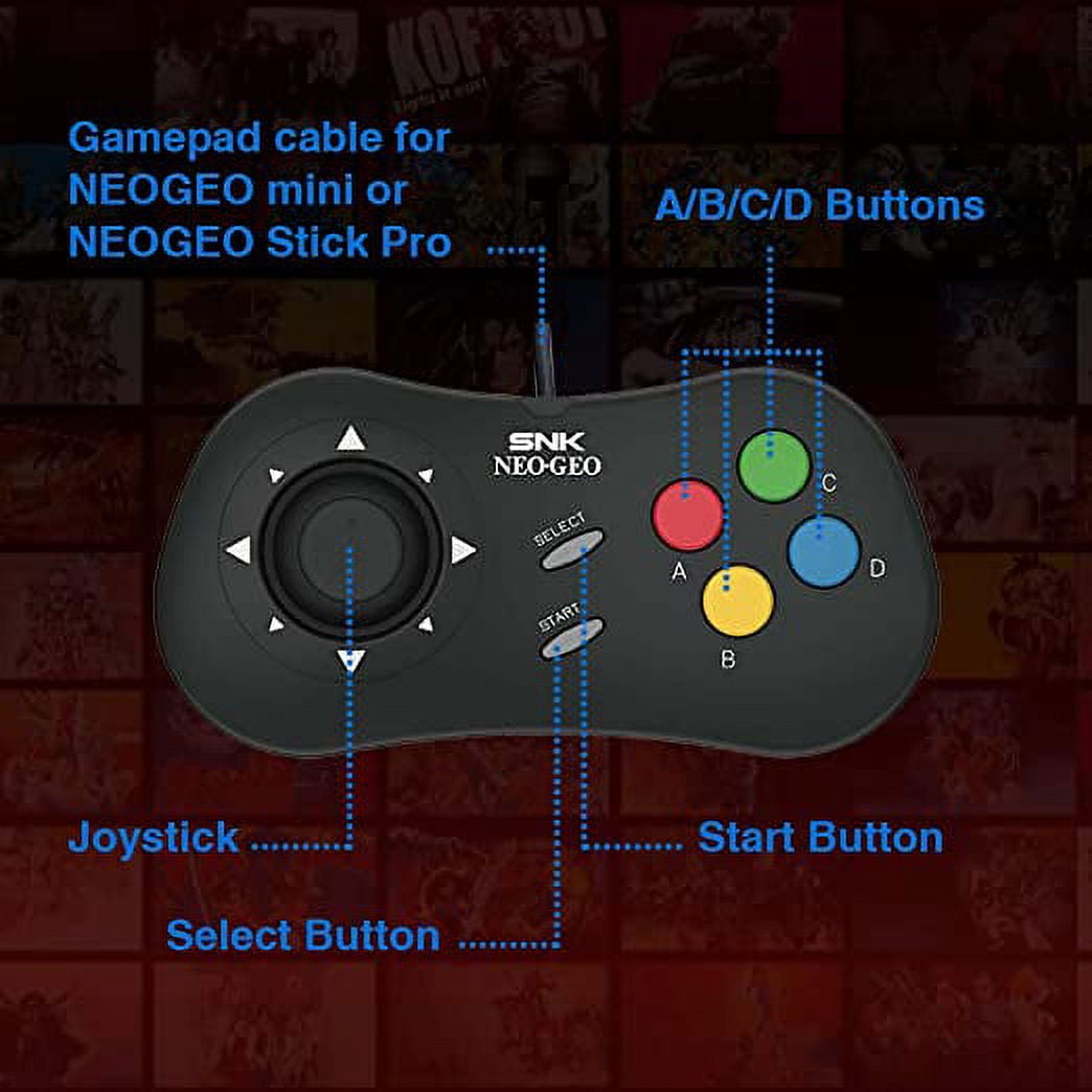 Consola Neo Geo Mini SNK 40th Anniversary (Incluye 40 juegos) - Impact Game