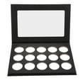 thumbnail image 1 of Empty Makeup Palette, Professional Black Safe Container Empty Eyeshadow Palette Portable  For Cosmetics Store For Makeup Artist, 1 of 8