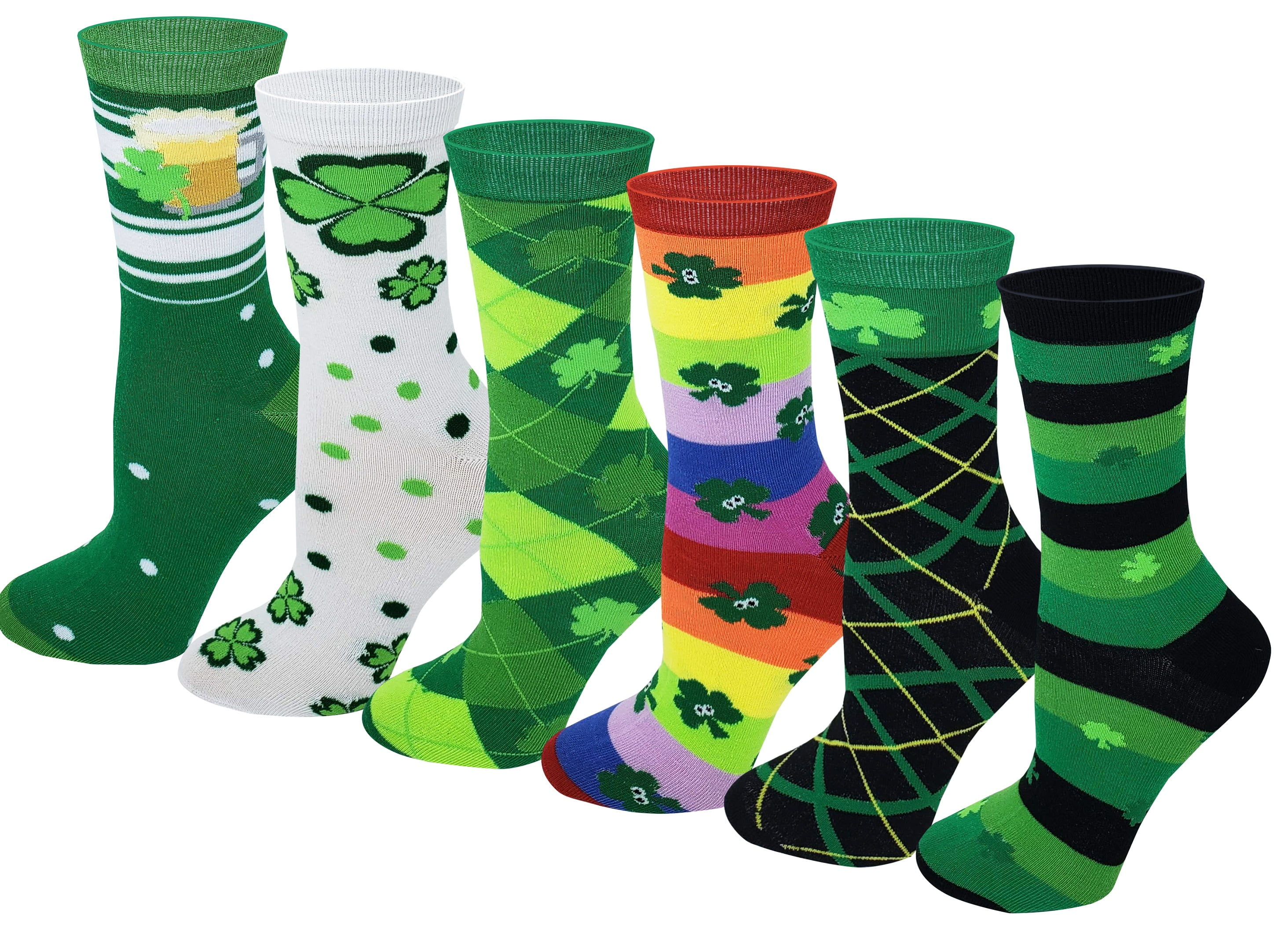 womens st patricks day socks