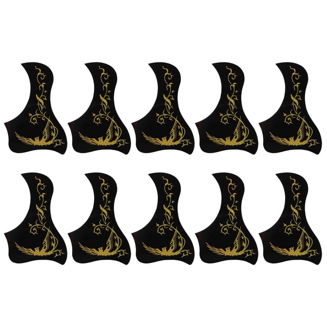 Placa antiarañazos Jadeshay para guitarra acústica 10 Uds PVC