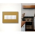 thumbnail image 6 of Legrand Awc3g4 Adorne Cast Metal 3-Gang Light Switch / Outlet Cover Wall Plate - Black, 6 of 7