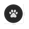 thumbnail image 2 of 4 Pcs sous-Verres de Voiture en PVC Insert Auto sous-Verres Intérieur de Voiture Porte-Gobelet, 2 of 8