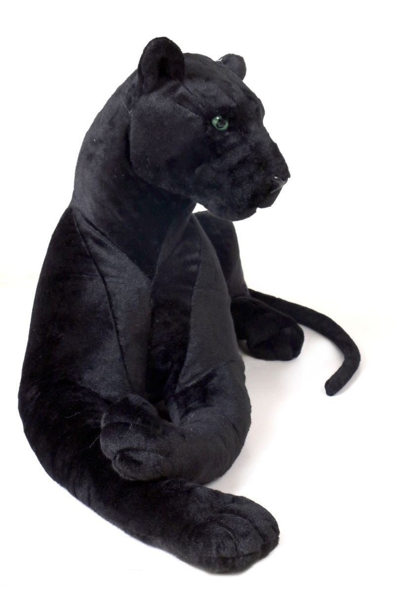 life size black panther stuffed animal