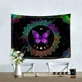 thumbnail image 4 of 1pc 75x100cm Butterfly Pattern Printed Tapestry,Wall Hanging for Living Room Poster Decor,Wall Decor with Hanging Sensation (75x100cm,Pink Butterfly), 4 of 7
