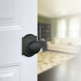 thumbnail image 5 of Schlage F40-Ply-Cam Plymouth Privacy Door Knob Set - Black, 5 of 7