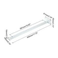 thumbnail image 2 of Floating Shelf Bracket,2 Pack 18 Inch Iron Hidden Wall Mounted Shelf Supports (White), 2 of 6