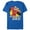 Royal Blue, variant on Men's The Incredibles 2 Incredible Dad Graphic Tee Royal Blue Large