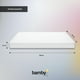 thumbnail image 3 of Colchon Cuna Bebe Impermeable Memory 120x60x15 Small blanco, 3 of 6
