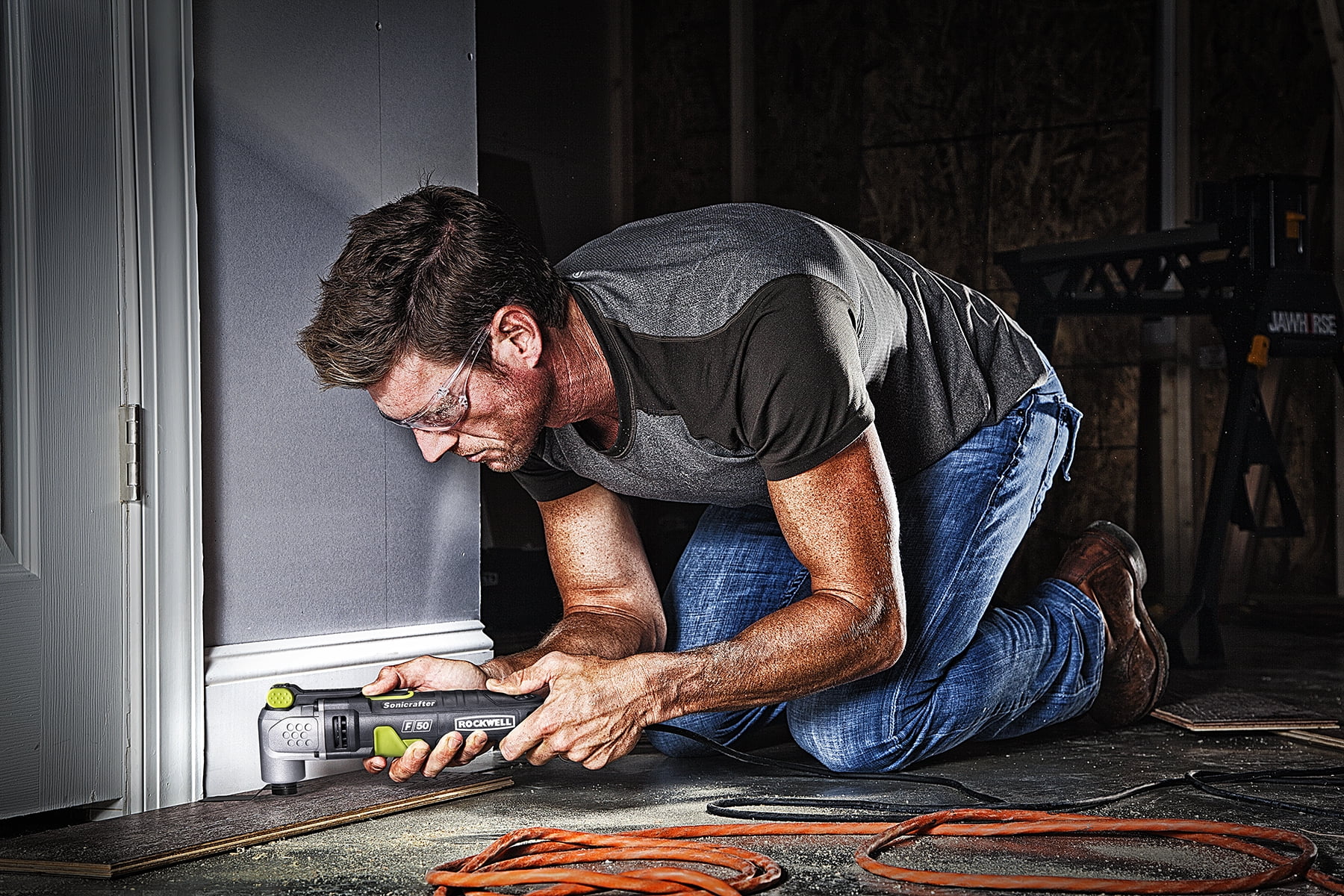 Rockwell RK5142K Sonicrafter F50 4.0 Amp Oscillating Multi Tool 33