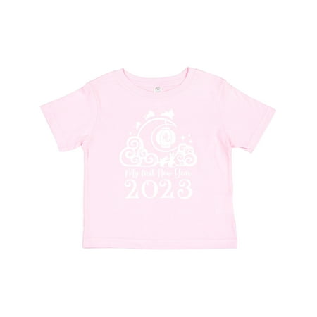 

Inktastic My First New Year 2023 Rabbits Gift Baby Boy or Baby Girl T-Shirt