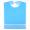 sky blue, variant on LYUMO Waterproof Adult Elder Mealtime Bib Clothes Clothing Protector Dining Aid, Clothes Protector, Elder Bib