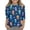 Dark Blue, variant on CCRFTGI Cute Tops for Kids Girls Size 6 Summer 3/4 Sleeve Animal Print Tee Tops Casual Soft Lightweight Girls Fashion Crew Neck Shirts Mint Green 9-10 Years