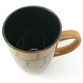 thumbnail image 3 of Glazed Stoneware Forest Snake Print Ceramic 16oz Mug Coffee Cup Home Kitchen, 3 of 4