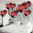 thumbnail image 6 of PMU Valentine’s Day Happy Valentine’s Day Black Hearts 18 Inch Mylar-Foil Balloon Valentine's Day, Proposal, Special Events, Photo Props Party Decoration and Accessories (10/Pkg) Pkg/1, 6 of 9