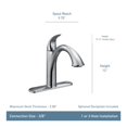 thumbnail image 4 of Moen 7545C Camerist One-Handle Pullout Kitchen Faucet Featuring Power Clean and Reflex, Chrome, 4 of 5