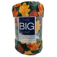 thumbnail image 2 of The Big One Throw Blanket Plush Super Soft Warm Cozy Oversized 60 x 72 inch, Autumn Leaves, 2 of 7