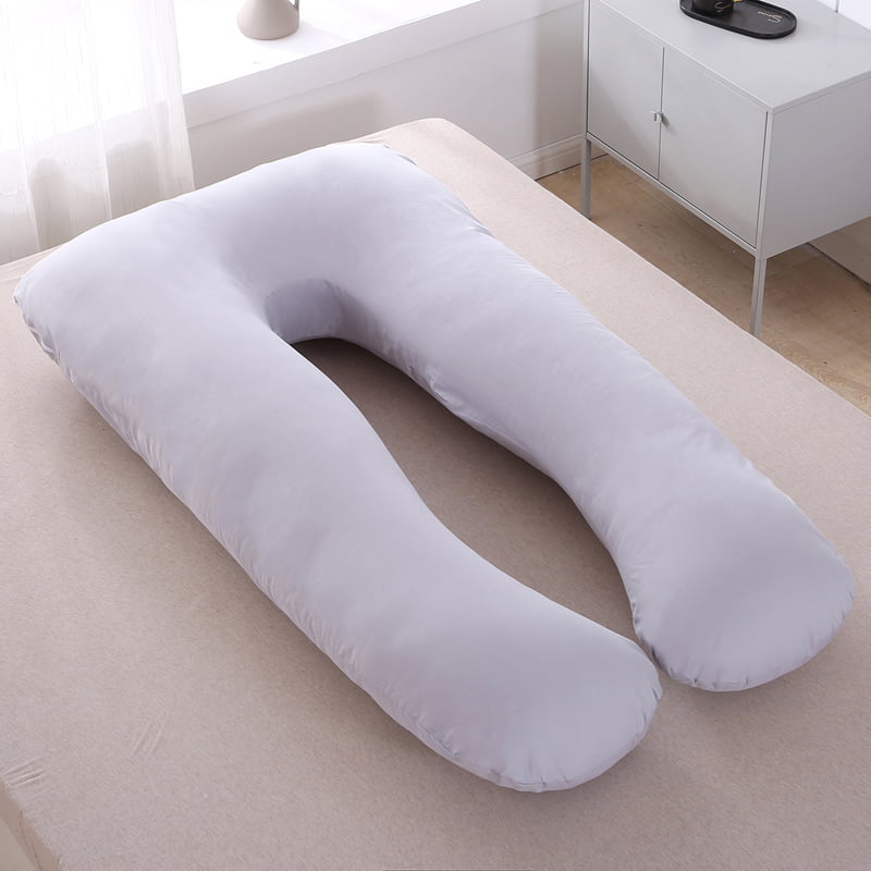 Details about   59" Full Body U Shaped Pregnancy Pillow Maternity Support Belly Contoured Cotton 