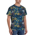 thumbnail image 2 of Qekee Halloween Elements Classic Fit T-Shirt Men's Shirt Men's Tight Short Sleeves for Exercise, Running, Mountaineering - Halloween Elements, 2 of 9