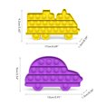 thumbnail image 4 of Presione Bubble Car Sensory Toy Juguetes Educativos Autismo Necesidades Especiales Stress Reliever Silicona Descompresión Juguetes Para Niños Y Adultos Speravity FN007565-05, 4 of 6