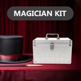 thumbnail image 4 of Miangastore Multifunctional Storage Box Portable Carrying Box Handheld Suitcase Small Tool Case Magician Tool Case Handheld Tools Storage Box, 4 of 8