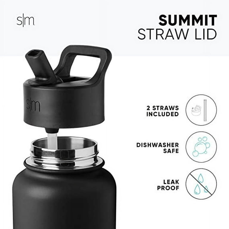 Simple Modern Summit Water Bottle Straw Lid Vacuum Insulated