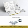 thumbnail image 6 of solitaire jewels IGI Certified Hidden Halo 4CT Oval Cut Lab Grown Diamond Engagement Ring For Women, 14K White Gold, EF Color VS Clarity, 6 of 6