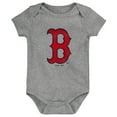 thumbnail image 4 of Infant Navy/Red/Gray Boston Red Sox Born To Win 3-Pack Bodysuit Set, 4 of 4
