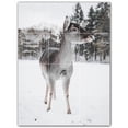thumbnail image 1 of Picture-Tiles.com: Deer Ceramic Tile Wall Mural WAL500444-34S. 12.75"W x 17"H using (12) 4.25" x 4.25" Ceramic Tiles-Satin Finish, 1 of 3