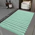 thumbnail image 4 of Summer Essentials Lawor Bathroom Non Slip Pad Bathroom Shower Room Shower Shower Room Non Fall Floor Mat Toilet Waterproof Grids Suction Cup Foot Pad Mint Green Free Size, 4 of 6