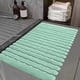 thumbnail image 4 of Fiudx Alfombrilla Antideslizante para Baño, Tpe Verde Menta, Ventosa Fuerte, Impermeable y Fácil de Limpiar, Diseño Seguro para Ducha E Inodoro, Almohadilla Antideslizante para Pies, Tamaño 40 X 70 C, 4 of 6