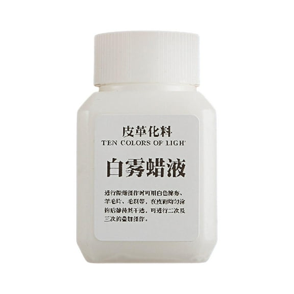 DIY White Foggy Coating White Mist Liquid for Leather Craft Devices