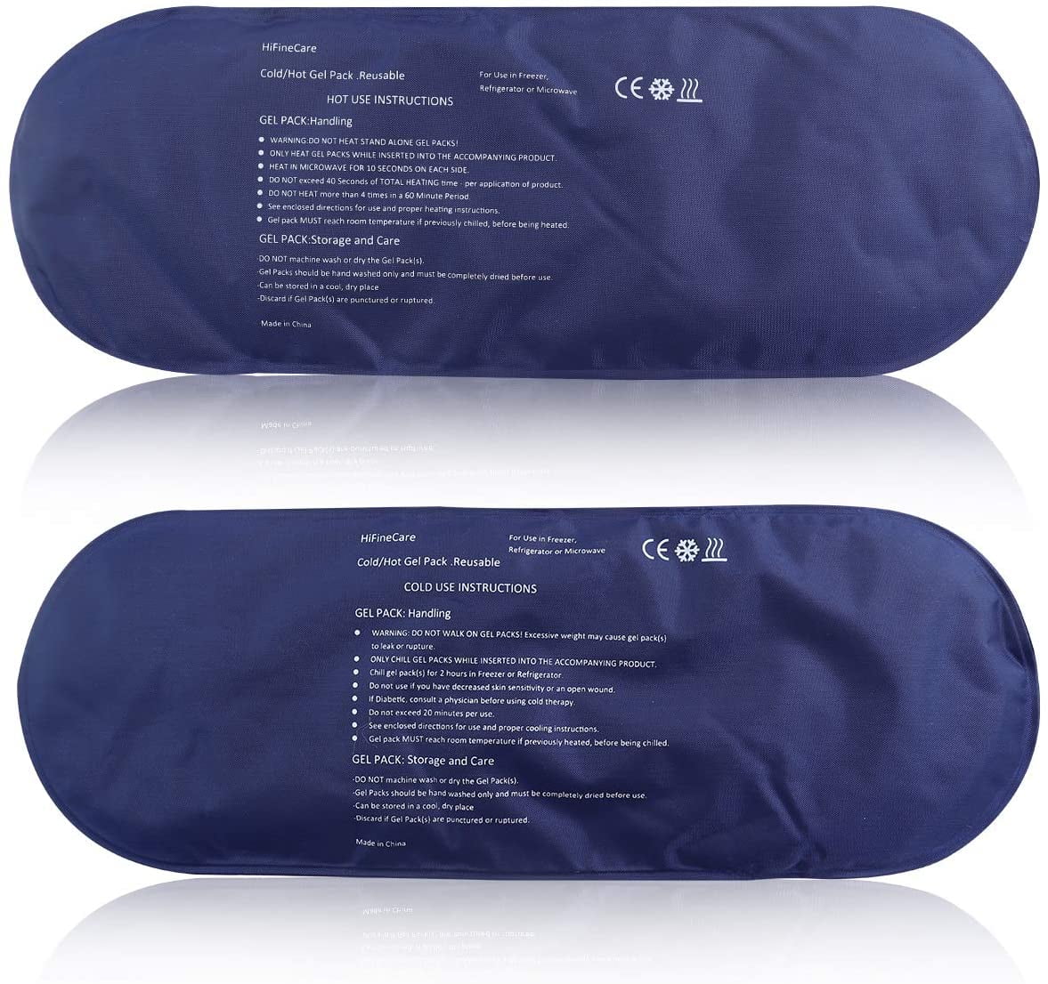 Reusable Gel Ice Pack, Hot Cold Therapy Ice Pack for Migraine Relief