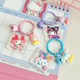 thumbnail image 4 of Sanrio Kawaii Anime dibujos animados gato melodía Kuromi llavero mochila colgante creativo llavero Cinnamoroll regalos de cumpleaños juguete DIY nuevo, 4 of 5