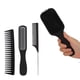 thumbnail image 4 of Peine De Dientes Anchos, Alisado Del Cabello, Distribución De Selección De Cabello, Cepillo De Pelo, Juego De Peine Para Barbería Para Viajes A Casa EOTVIA Wide Tooth Comb, 4 of 8