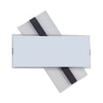 thumbnail image 3 of Clear Magnetic Label Holders, Side Load, 6 X 2.5, Clear, 10/pack | Bundle of 5 Packs, 3 of 4